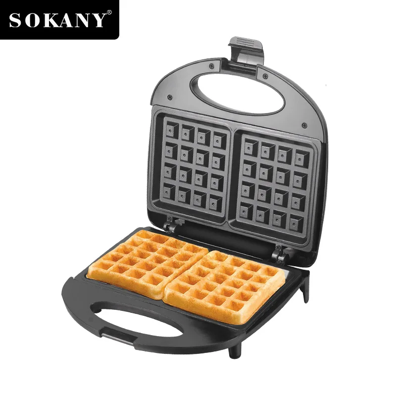 

SOKANY137 Многофункциональная электрическая форма для торта, вафельница, сэндвич-приготовка для завтрака, маленькая машина для кексов, тортница