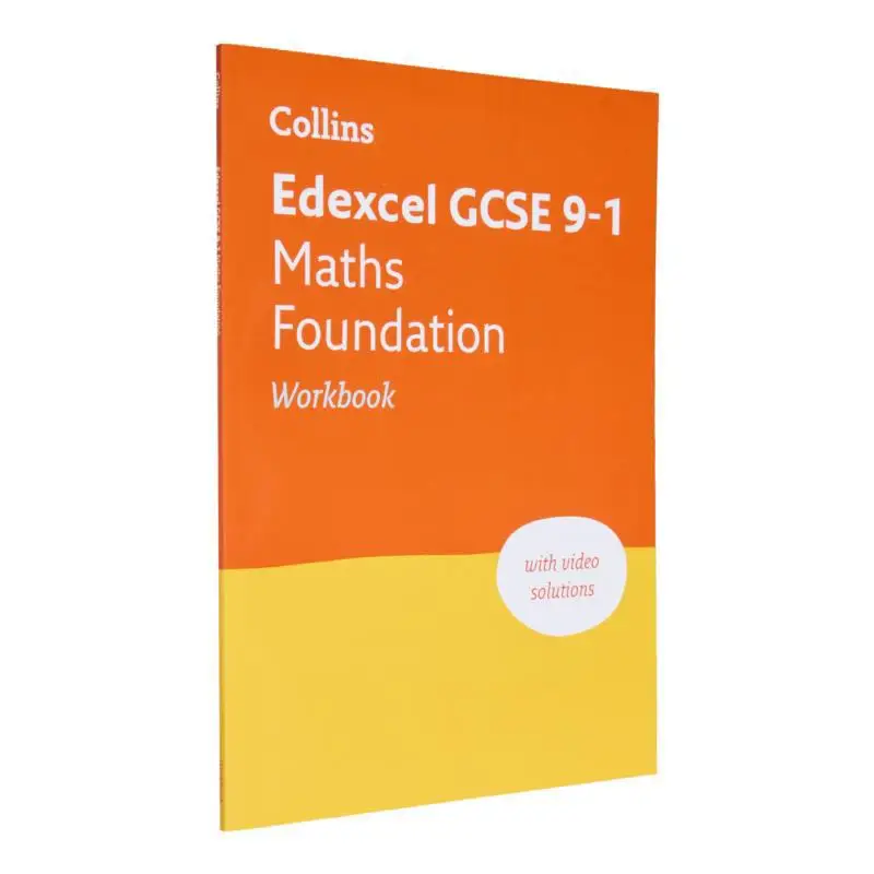 

Edexcel GCSE 91 Maths Foundation Workbook For The 2022 And 2023 Exams Collins Harper Collins UK 9780008326708 Book
