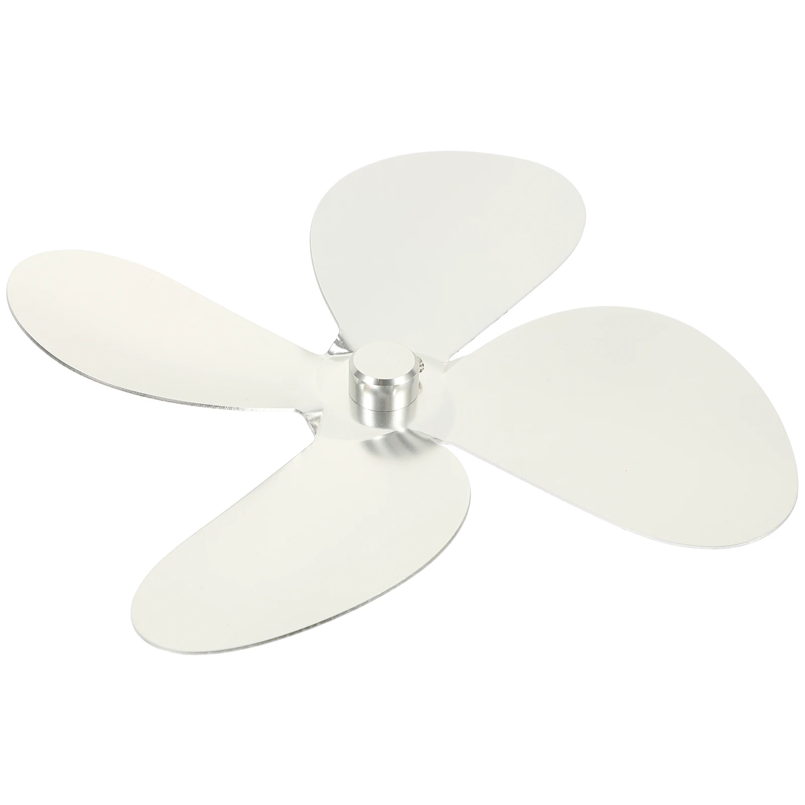 

Aluminum Alloy Fan Blades High Temperature Resistant Fireplace Stove Heat Compact Design Excellent Dissipation Home Accessories