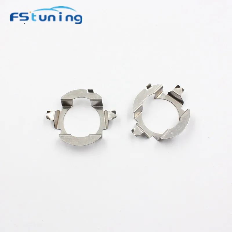 

FStuning 10pcs H7 Car LED Headlight Holder Adapter Lamp Base For Mercedes-Ben z E class/ML350 LED H7 Bulb Holder Adapters