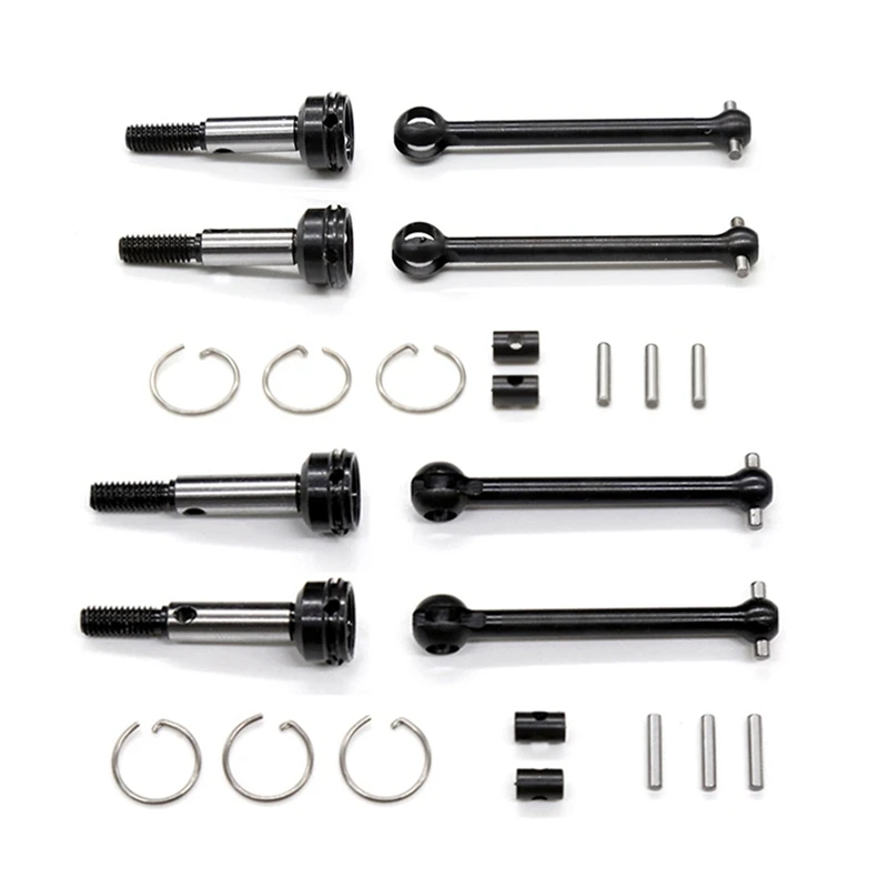 4Pcs Front And Rear Drive Shaft CVD 54515 54516 42Mm 39Mm For Tamiya XV-01 TC-01 XV01 TC01 1/10 RC Car Upgrades Parts