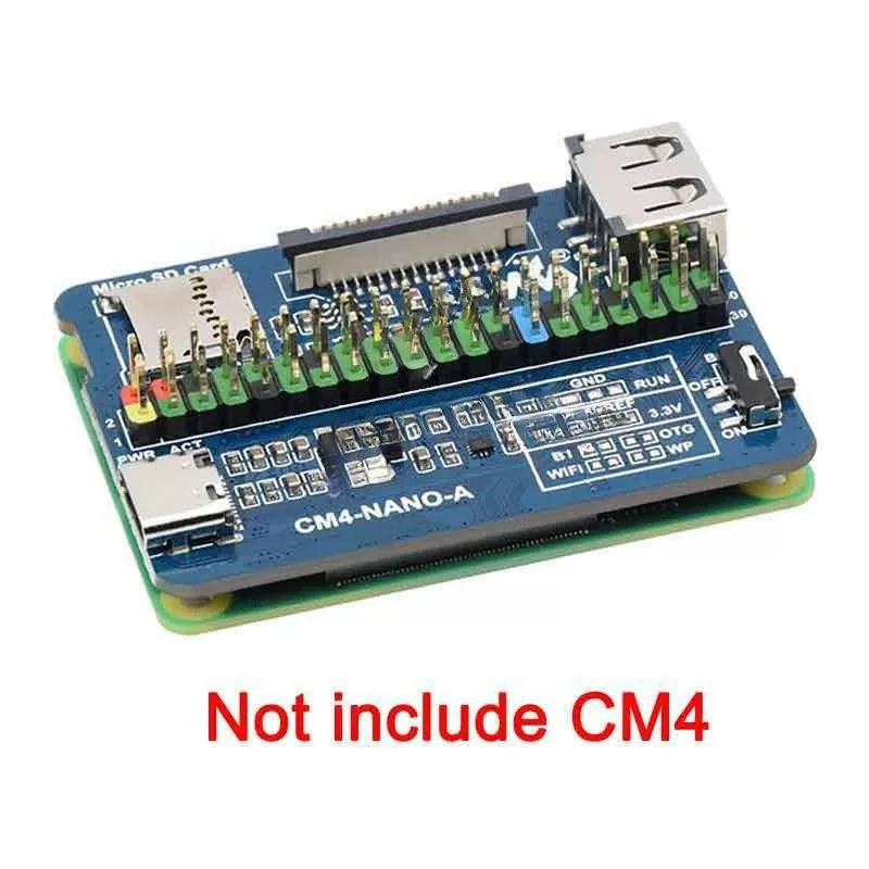Raspberry Pi CM4 Expansion Board CM4/CM5-NANO-A/B/C Ultra Mini, CM4 size only