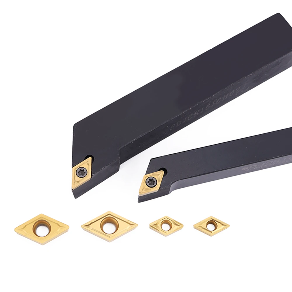 Muslimatexmuslimah portautensili per tornitura per utensile per tornio CNC DCMT070204 inserto per taglio in metallo duro