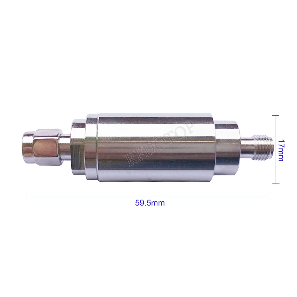 1Pcs 5W SMA Type Attenuator SMA Male Plug to Female Jack Connector 50Ohm 1db-50db DC-3Ghz/4Ghz RF Coaxial Power