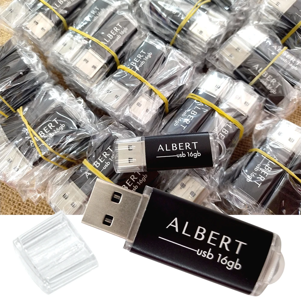 Imagem -03 - Usb 2.0 Flash Drive Pendrive Memory Stick 1gb 2gb 4gb 8gb 16gb 32gb 64gb 50 Pcs Lot