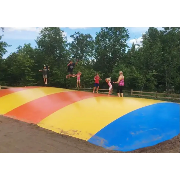 Outdoor inflatable air jumping bounce /bouncy pad ,inflatable jumping pillow for sale