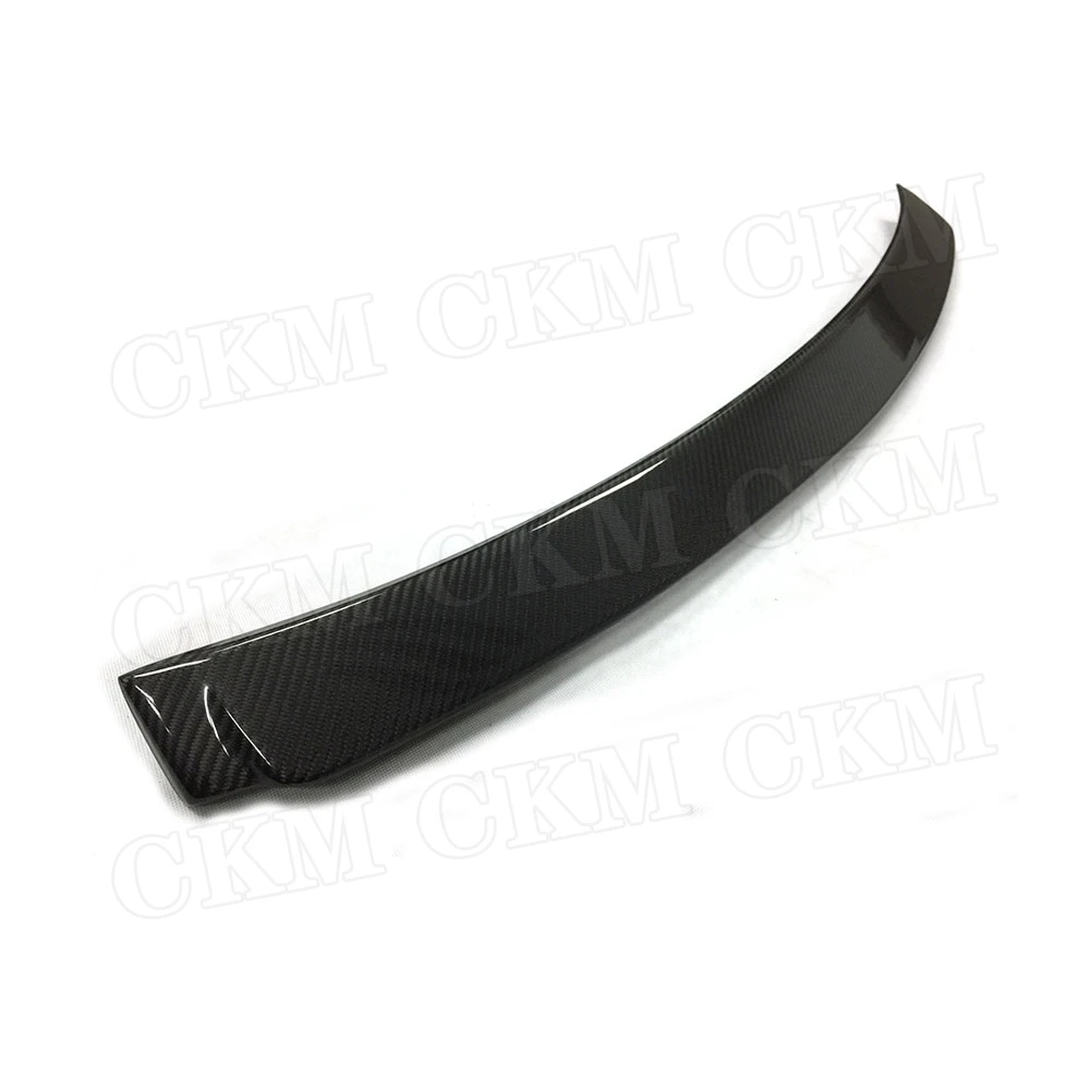 

Carbon Fiber for Audi A3 S3 Sedan 4 Door 2014 - 2019 FRP Rear Roof Spoiler Window Trim Wings Car Styling Body Kits