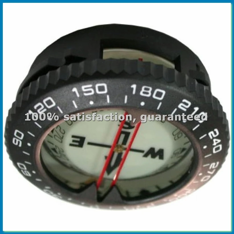 

Компас для дайвинга, светящийся в темноте, глубина погружения до 80 м, портативный, 25 ° Подводный навигационный прибор с функцией наклона, для дайверов, морской навигационный инструмент - ABHG