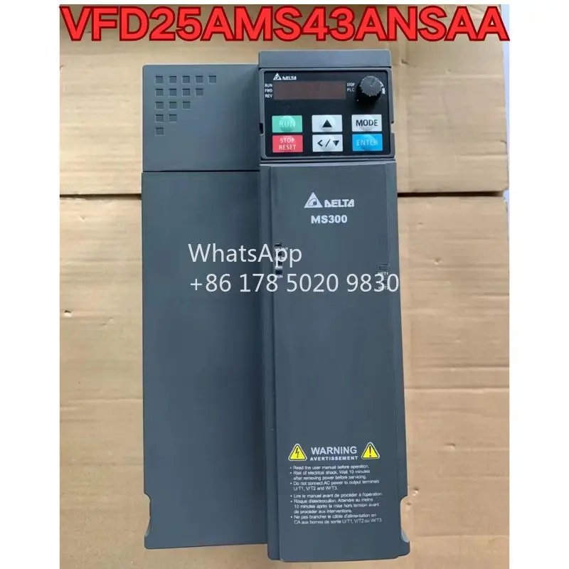 

Second-hand disassembled VFD25AMS43ANSAA inverter function test is normal