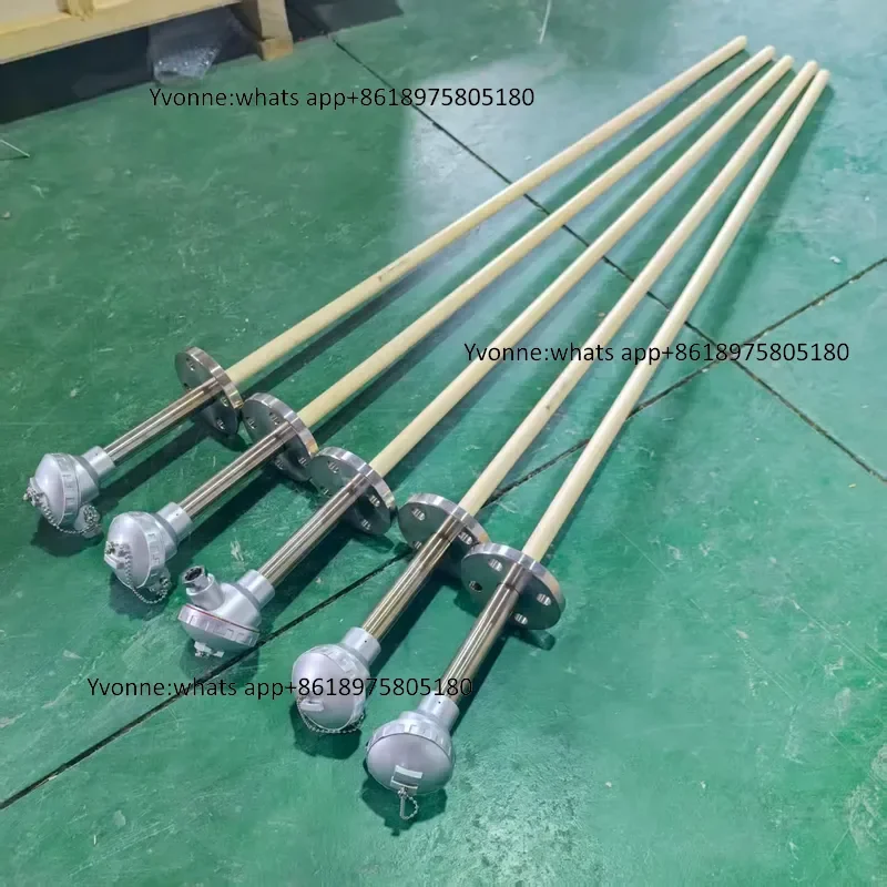 WRP-122/132 S/R/B type corundum tube ceramic high temperature resistant thermocouple 1300/1600 degree thermocouple