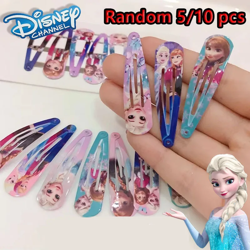 

Kawaii Disney Frozen Hair Clip Cute Cartoon Elsa Fashion Children Hair Accessory for Kids Jewelry Christmas Birthday Gifts