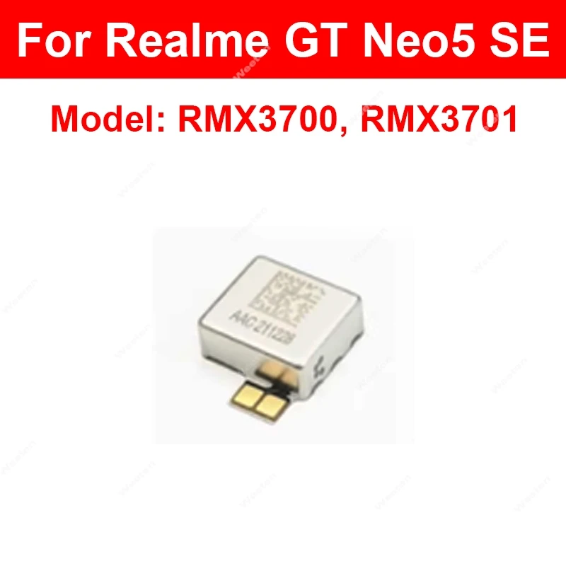 محرك هزاز ل Realme GT Neo 3 3T 5 6 6T SE GT 7T GT 7 T Neo 7 SE محرك هزاز المحرك الاهتزاز إصلاح أجزاء