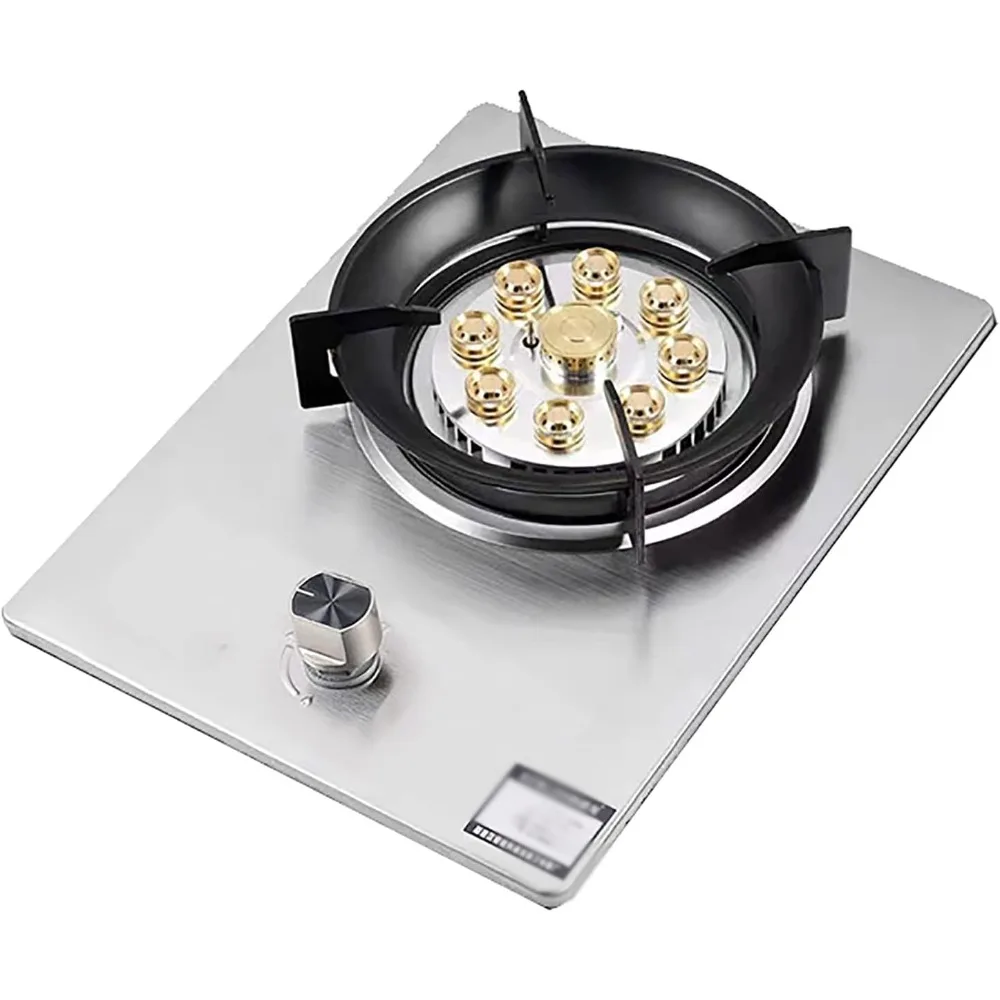 

Конфорки Газовая варочная панель Газовая варочная панель Встроенная газовая плита,4. Газовая плита с девятью полостями мощностью 5 кВт, модернизированная панель из нержавеющей стали 2022 года, легкая