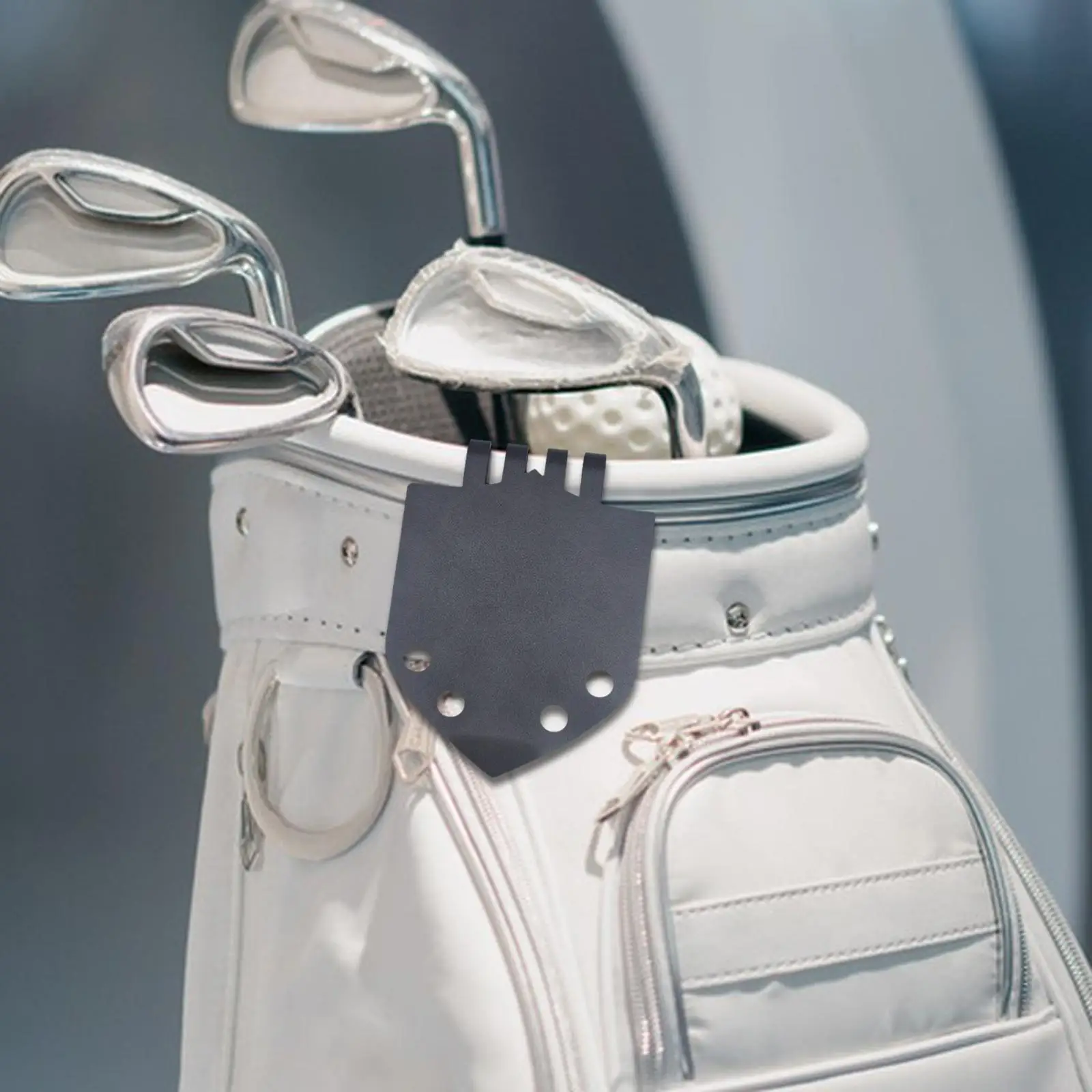 Multifunctional Golf Bag Landing Pad Towel Clip Secure Attachment for Golf Accessories Organizer