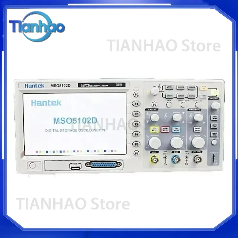 Mixed Signal Oscilloscope for MSO5102D 100MHz 16 Channels Logic Analyzer 2 Channels Oscilloscope with External Trigger