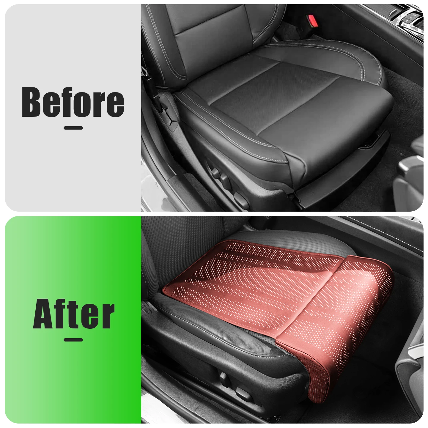 For BMW X3 X5 X6 F20 F10 F11 F25 F15 F48 E53 E36 E46 E90 E91 E60 E61 E70 E71 E83 E84 E87 E81 Car Seat Extender Leg Support Cushi