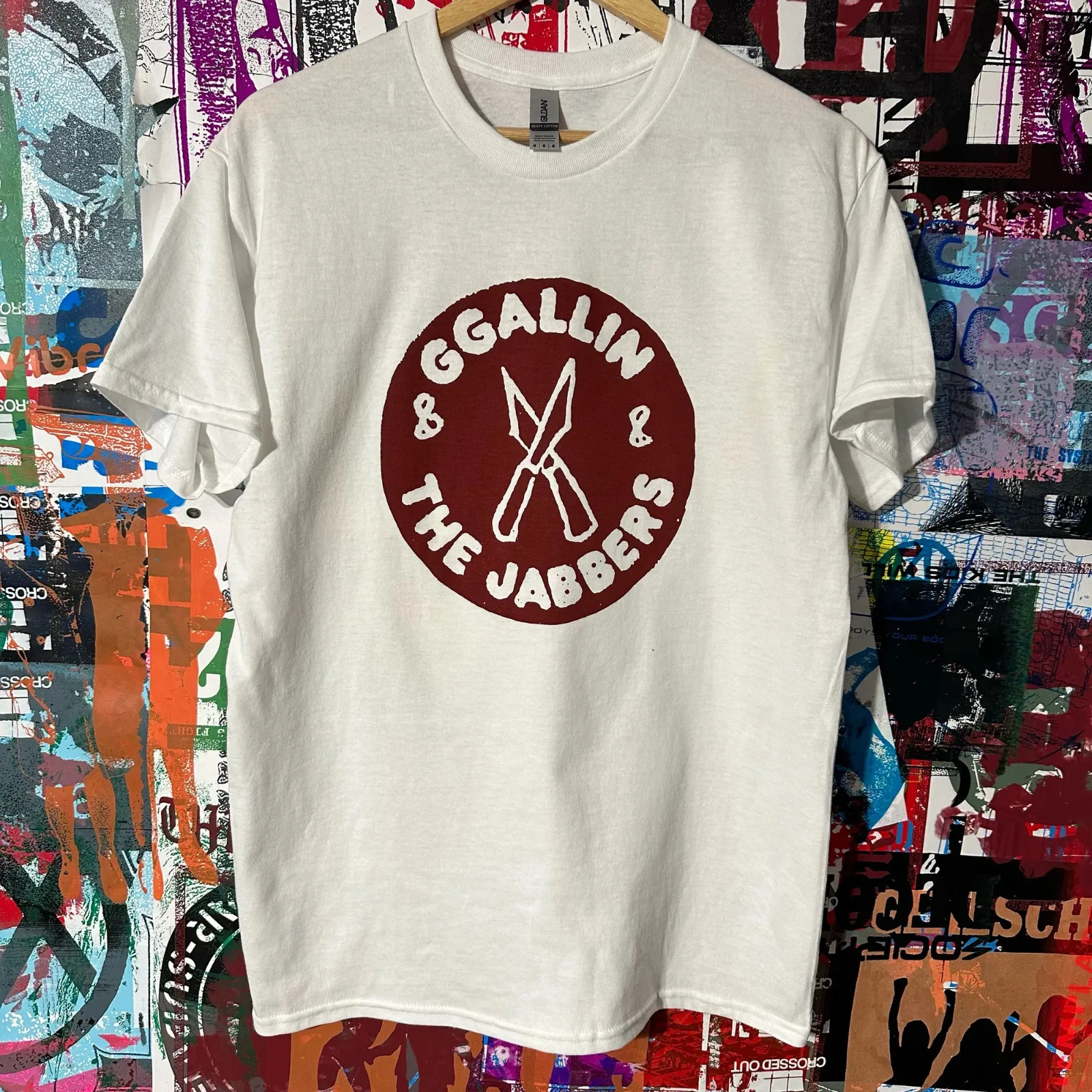 GG Allin & The Jabbers T-Shirt S-2X Unisex (Screen Printed)