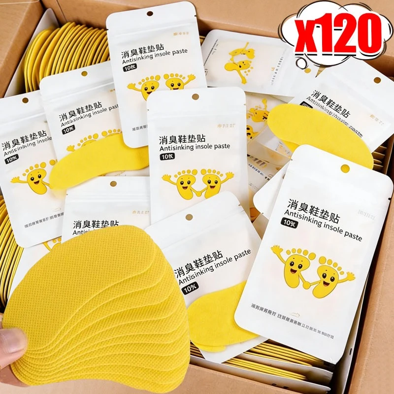 Sweat-absorb Sports Shoes Sticker Foot Odor Prevention Deodorant Pads Sneaker Sterilization New Smell Fresh Fruity Aroma Insole