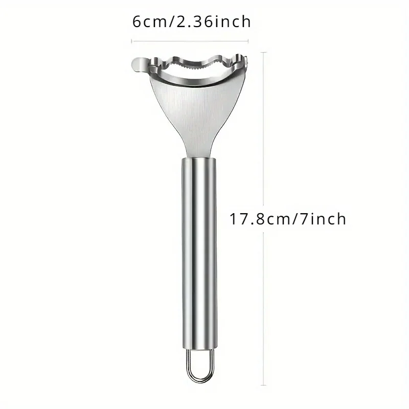 قطعة واحدة، مقشرة الذرة - مقشرة متعددة الوظائف للمطبخ - مقشرة الخضروات - متجرد الذرة الإبداعي - دراس الذرة القابل لإعادة الاستخدام