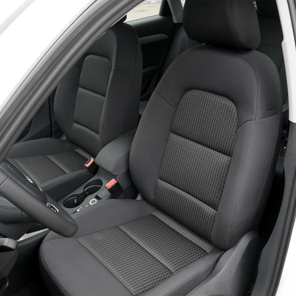 Spezieller Autositzbezug für Audi Q3 2013 2014 2015 2016 2017 2018 PU-Leder Komplettset Autositzbezüge Innenraumzubehör – Detail 1