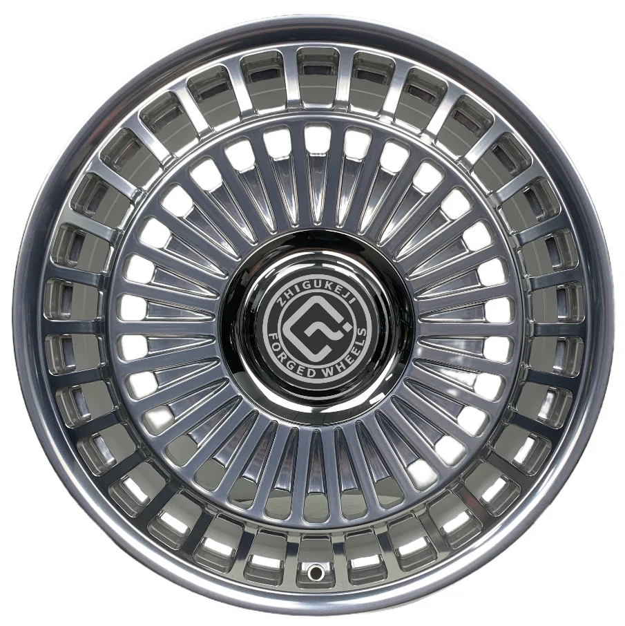 

High end private customization 19in polished forged rims, 5x120 PCD aluminum alloy lightweight new passenger car modification wh