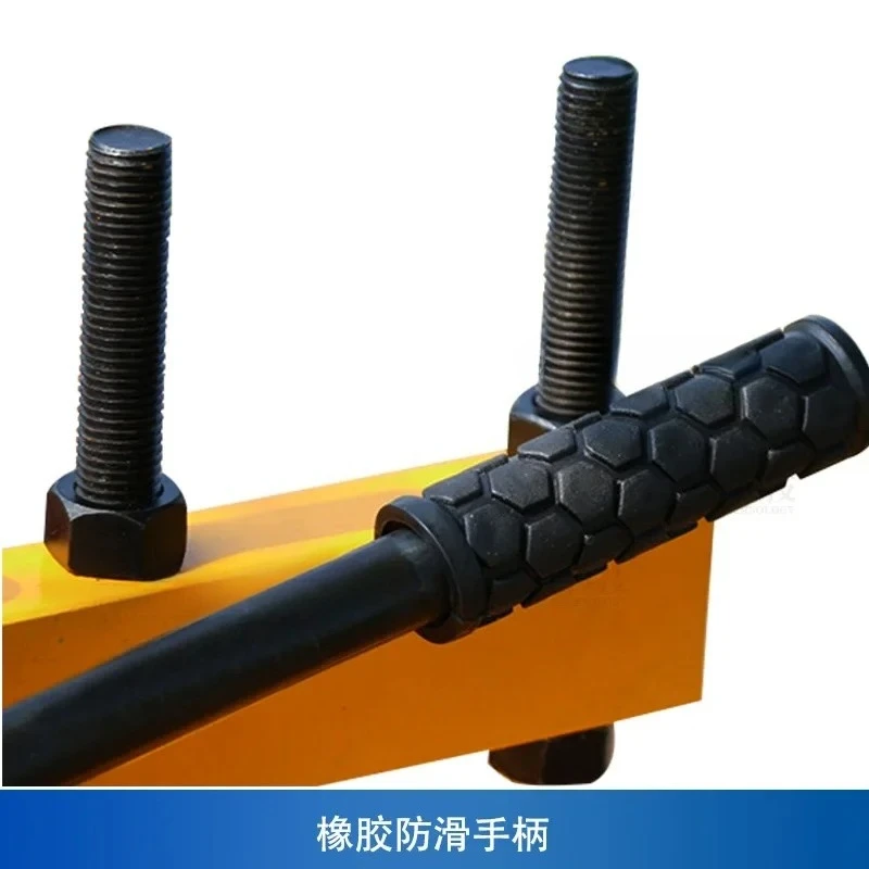 

CP1 Manual Die Press, Double Bearing Cantilever Leather Cardboard Sponge Silicone