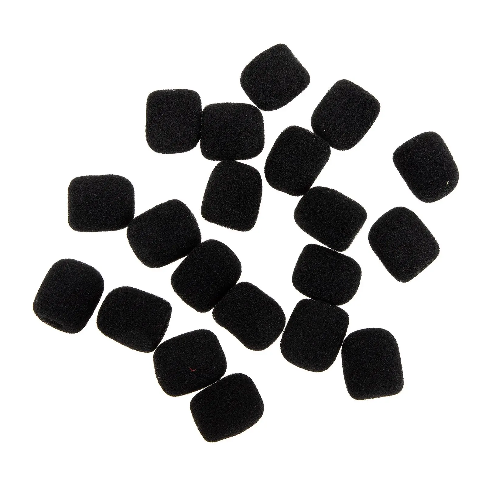 

Microphone Protective Covers Sponge Dust Covers Accessories Practical Replacement Mic Protectors Lapel Headphones