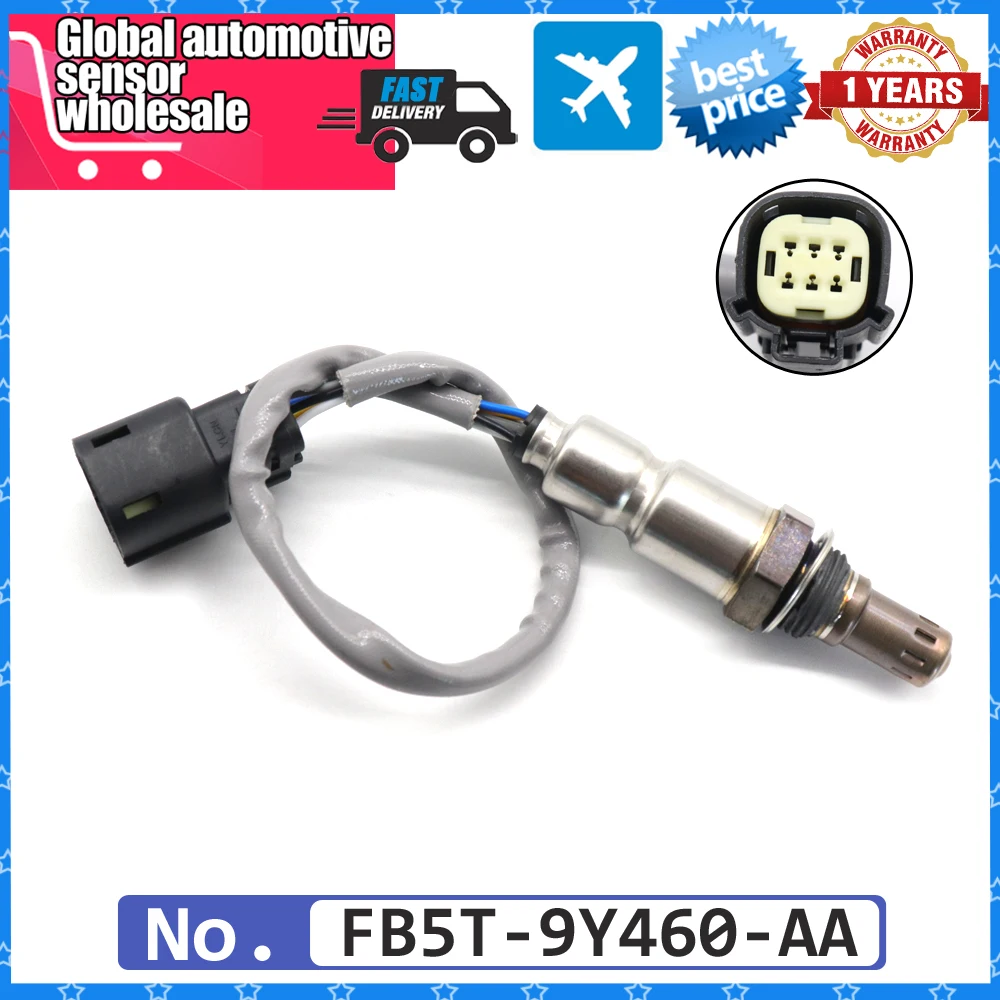 NEW Car Upstream Air Fuel Ratio Lambda O2 Oxygen Sensor FB5T-9Y460-AA for Ford E-350 Transit 250 350 3.7L Lincoln MKS 2015-2019