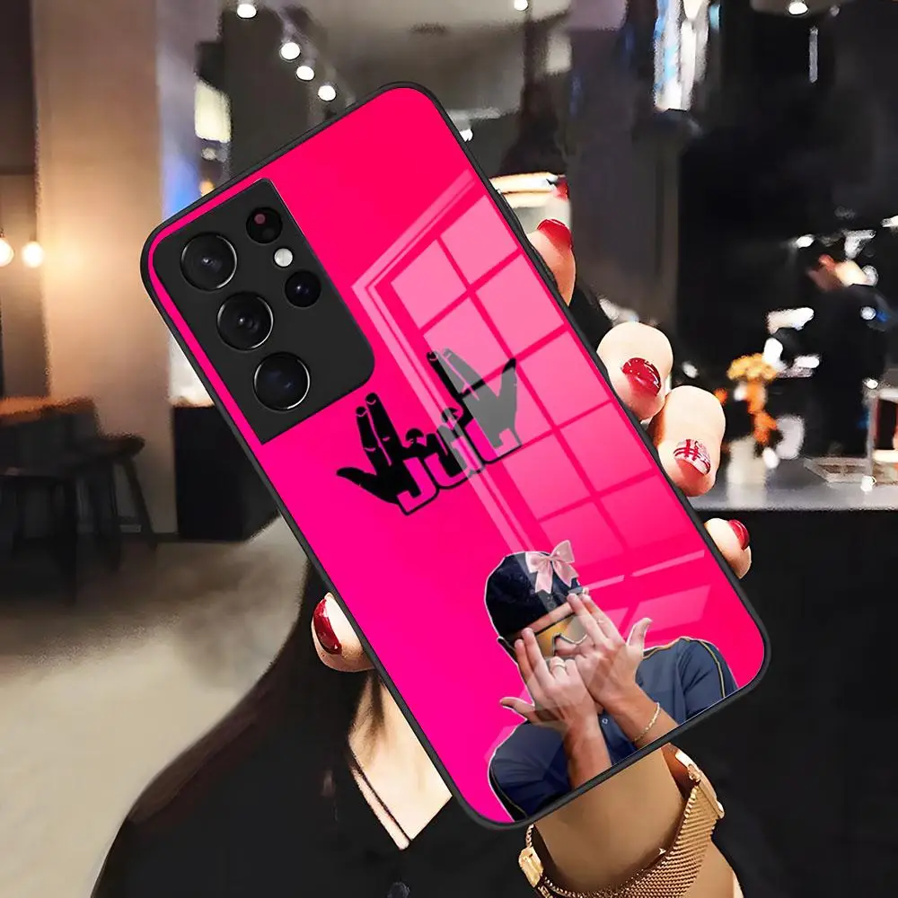 R-Rapper J-JuL Phone Case For Samsung A25 A13 A33 5G A54 A36 A35 A56 A52 A14 Shockproof Glass Cover