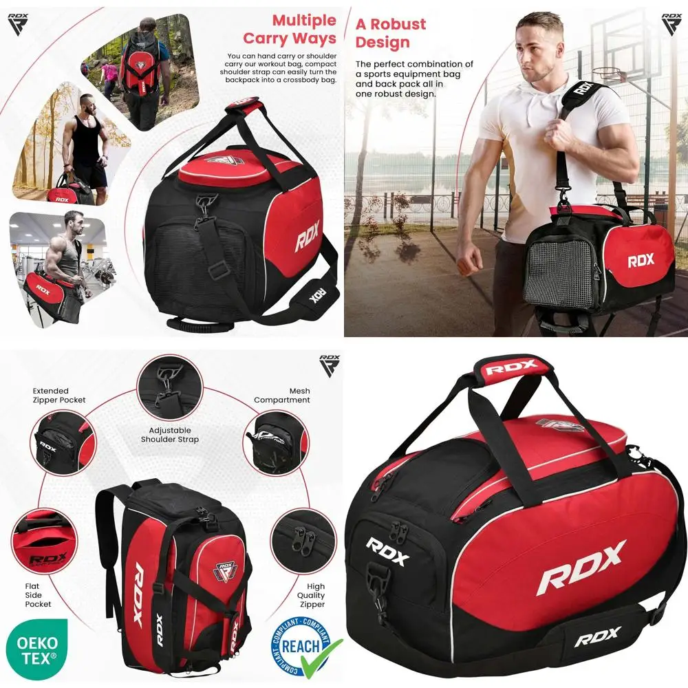 

50L Fitness Bag with Shoe Compartment, Versatile Backpack for Gym, Yoga, Swim and Travel