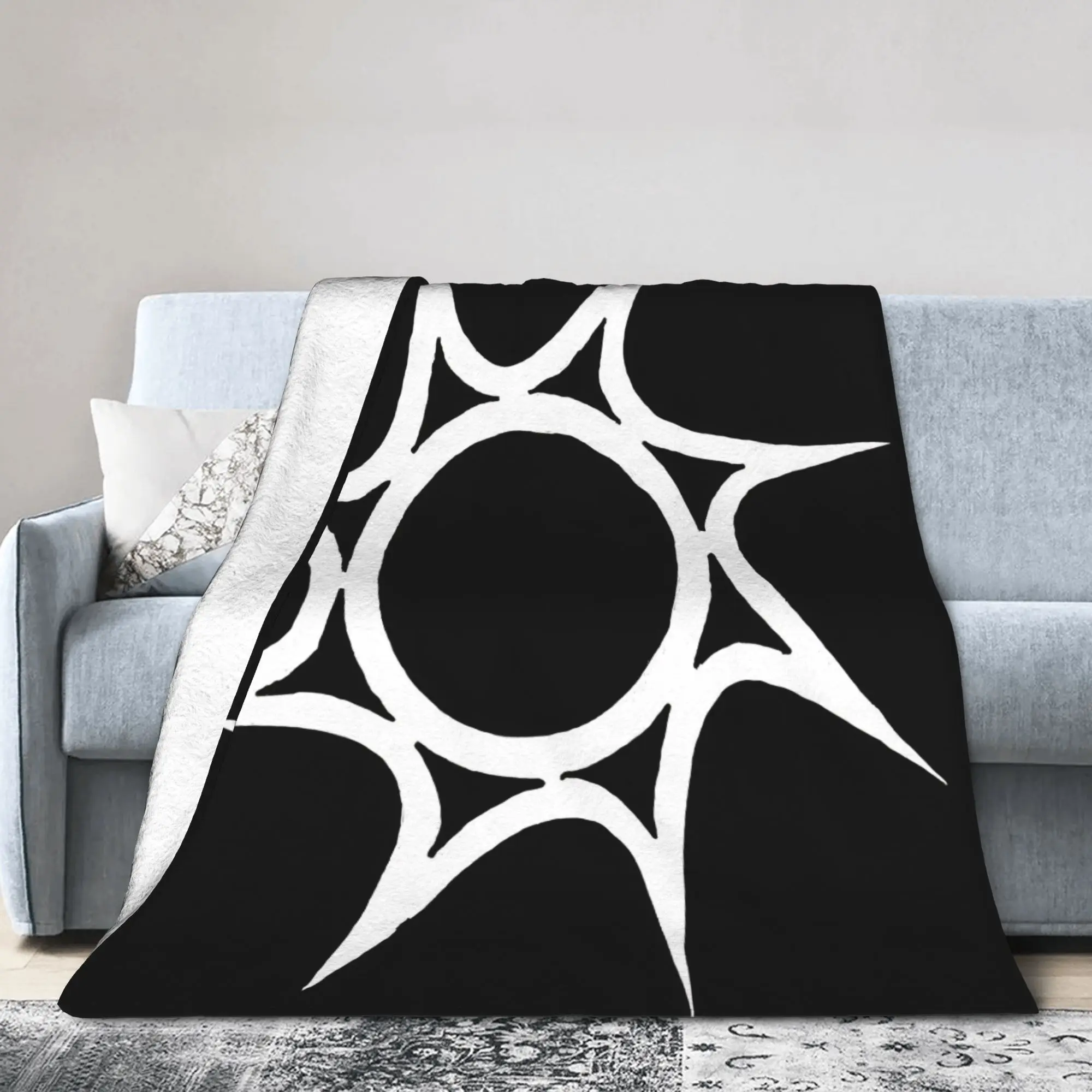 Bluudude Gubby Spawn Point Blanket Forsaken Game Warm Soft Plush Throw Blanket For Bedroom Travel Flannel Bedspread Bed Cover