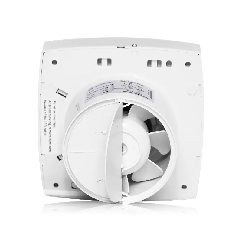 Window Bathroom Fan with Shutter Ventilation Fan Toilet Extractor Bathroom Wall Mounted Shutter Bathroom Window Exhaust