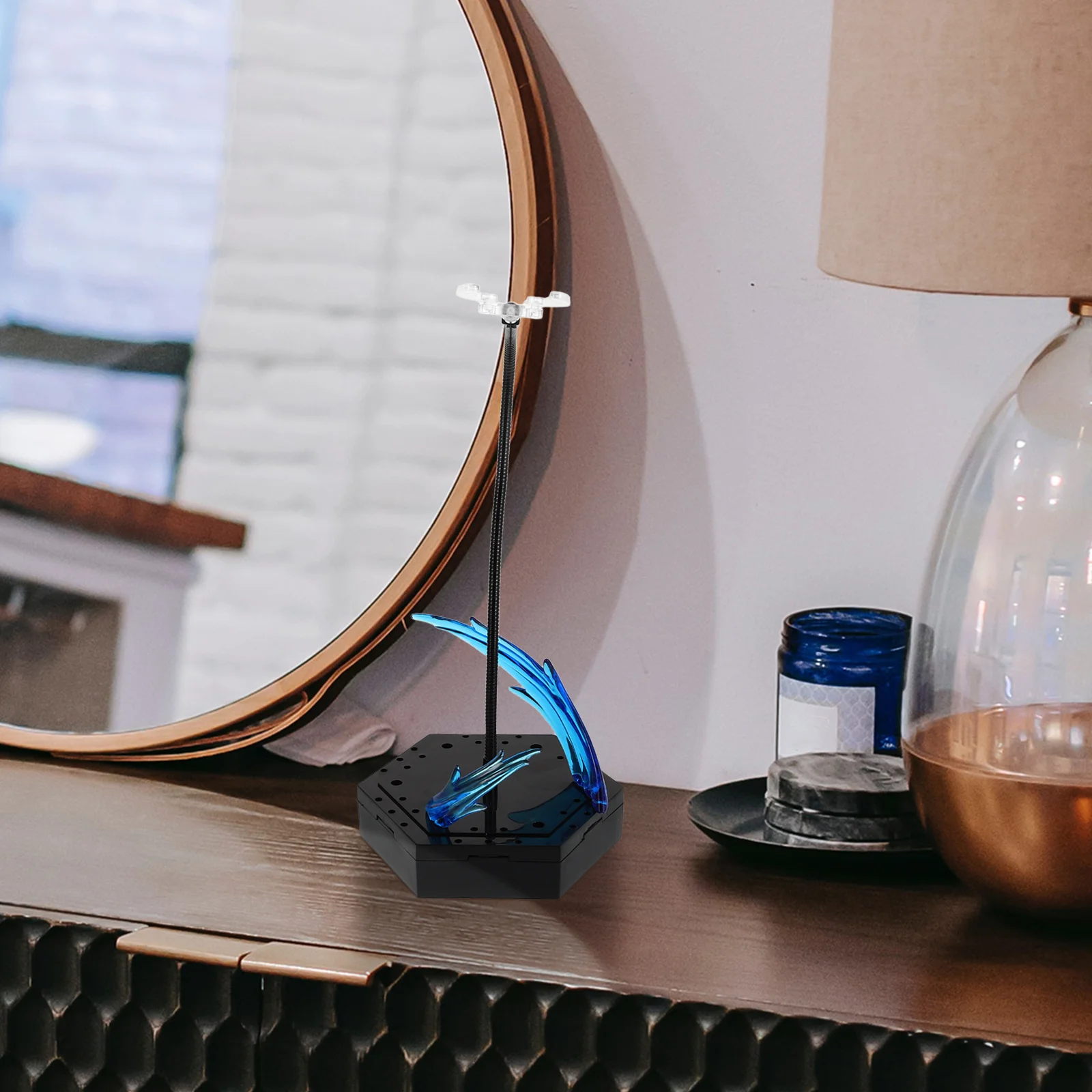 Support en os de serpent pour figurines d'action, base articulée multifonctionnelle, support robuste pour l'affichage de personnages d'anime, étagère de collection