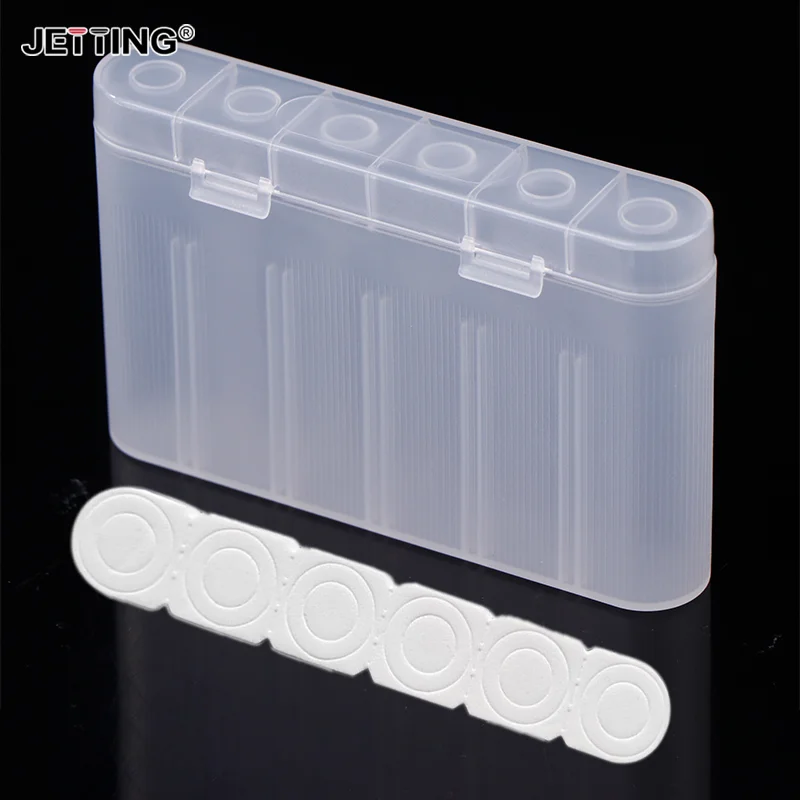 New 1pcs 6 Slot Waterproof Storage Box For 18650 Batteries Portable Holder Case Protectors Organiser DIY Accessories