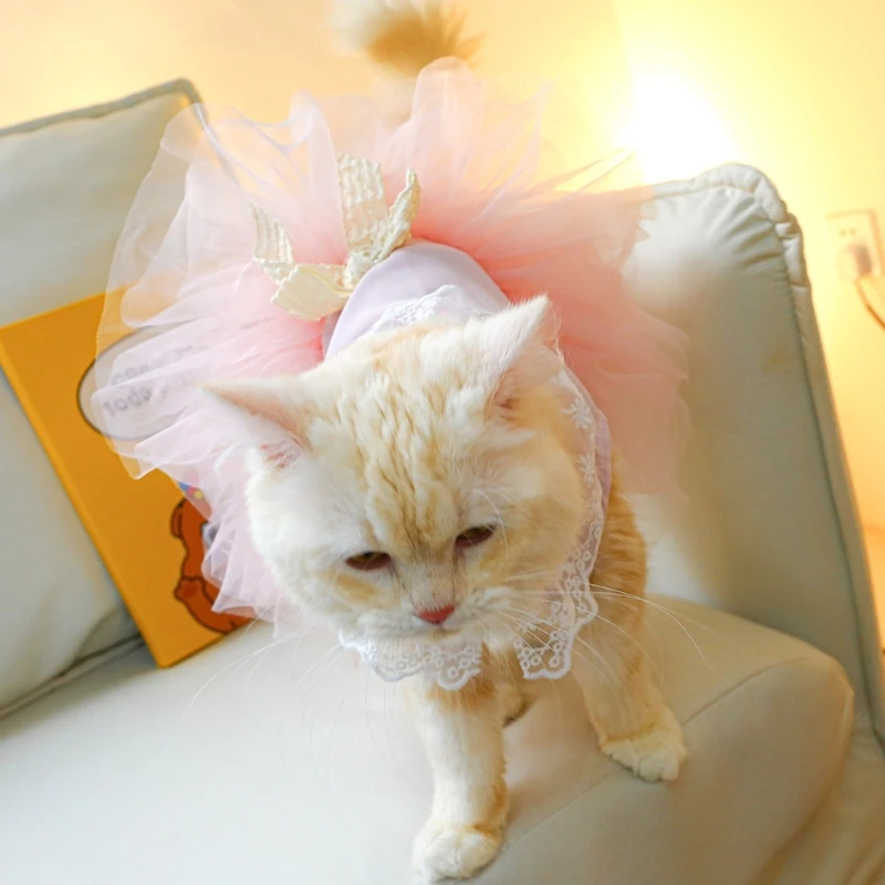 Pet Holiday Outfit, Dog Clothes, Cats Wedding Dresses, Puppy Pullover Costume, Drop Shipping