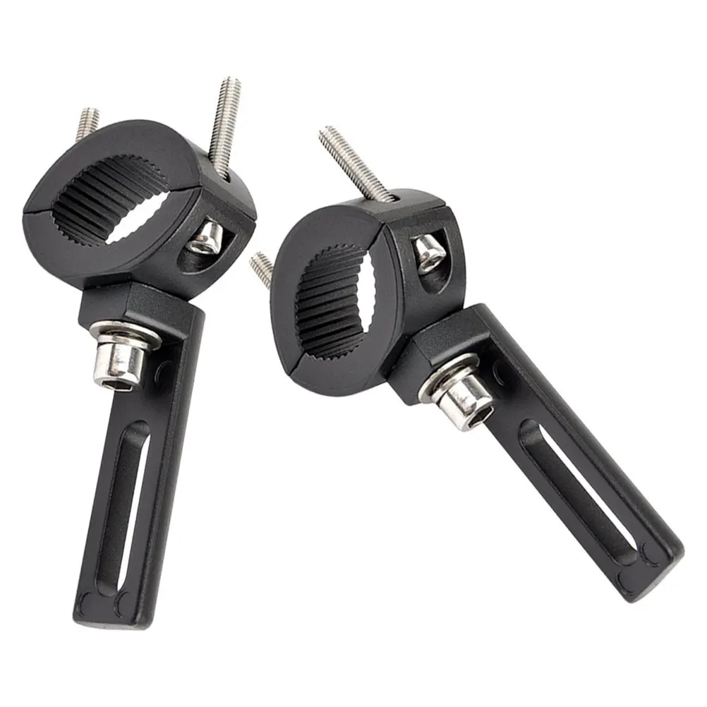 

2pcs Motorcycle Shock Absorber Light Bracket Fog Lamp Headlight Mount Universal Motorbike Modification Support Accessory