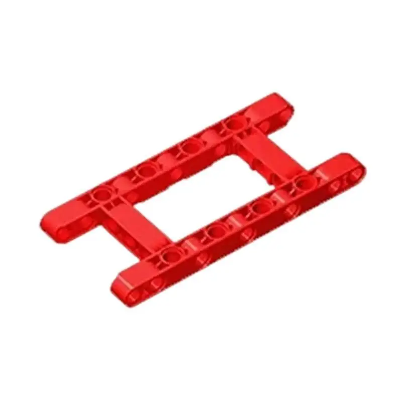 100Pcs 64178 MOC Technical Parts DIY Accessory Building Blocks Liftarm Modified Frame Thick Hole 5X11 5X7 Open Center Beam