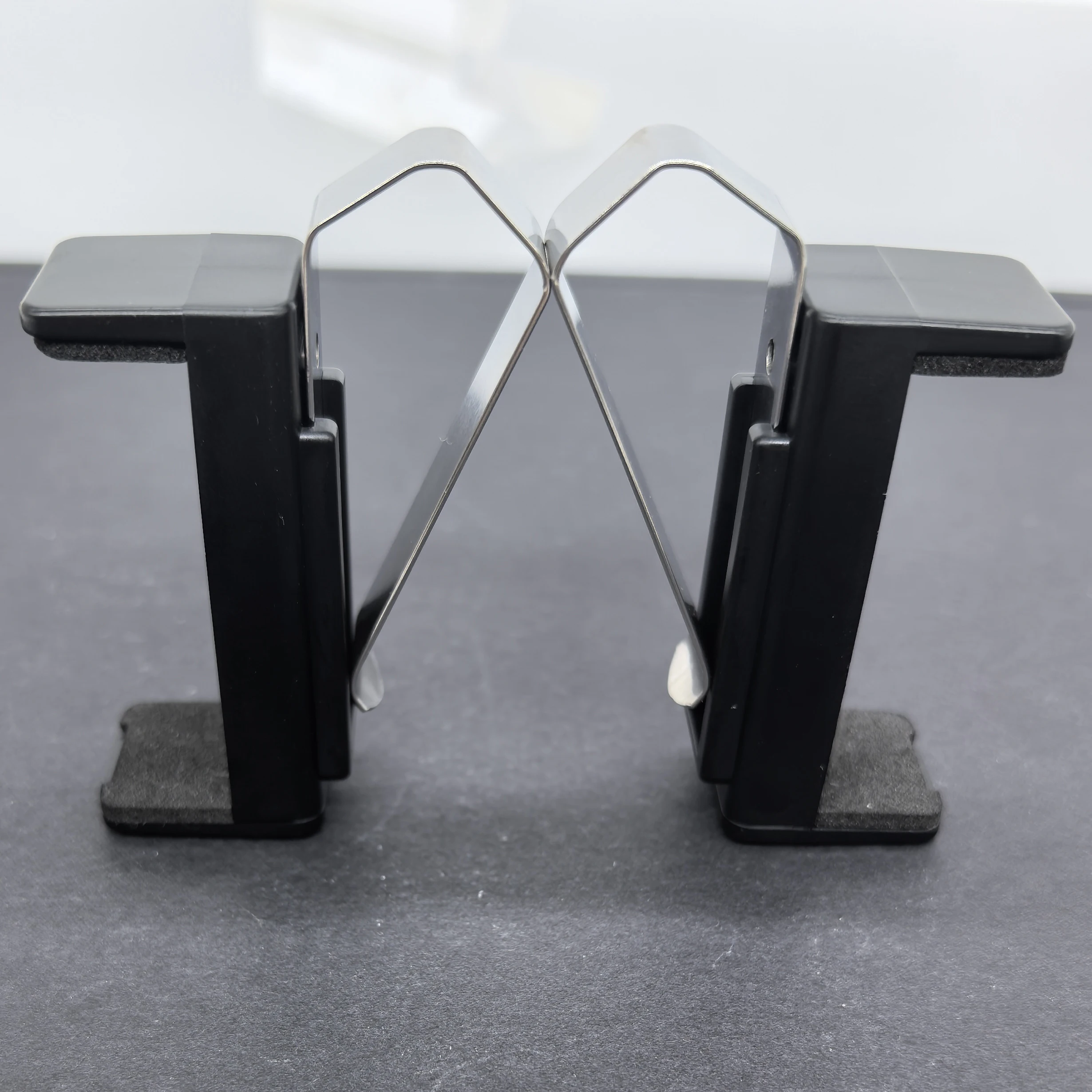 2/3 * 자동차 키 클립 홀더 자동차 썬 바이저 클립 차고 문 제어 조절 가능 46-65mm 차고 원격 제어 클립 액세서리 오프너