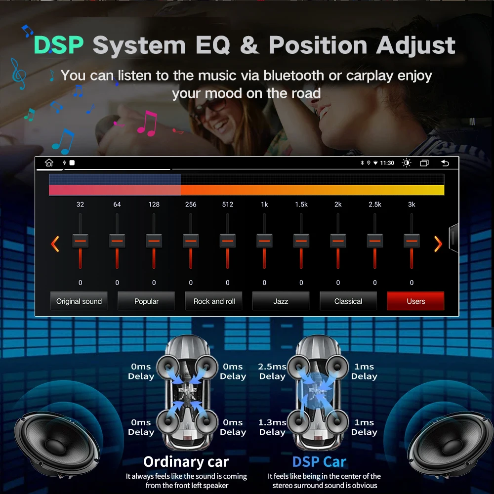 CKSD 8.8 Inch Car Multimedia Radio Player Android for bmw 7 Series E66 E65 2005-2018 4G DSP Audio Stereo Screen