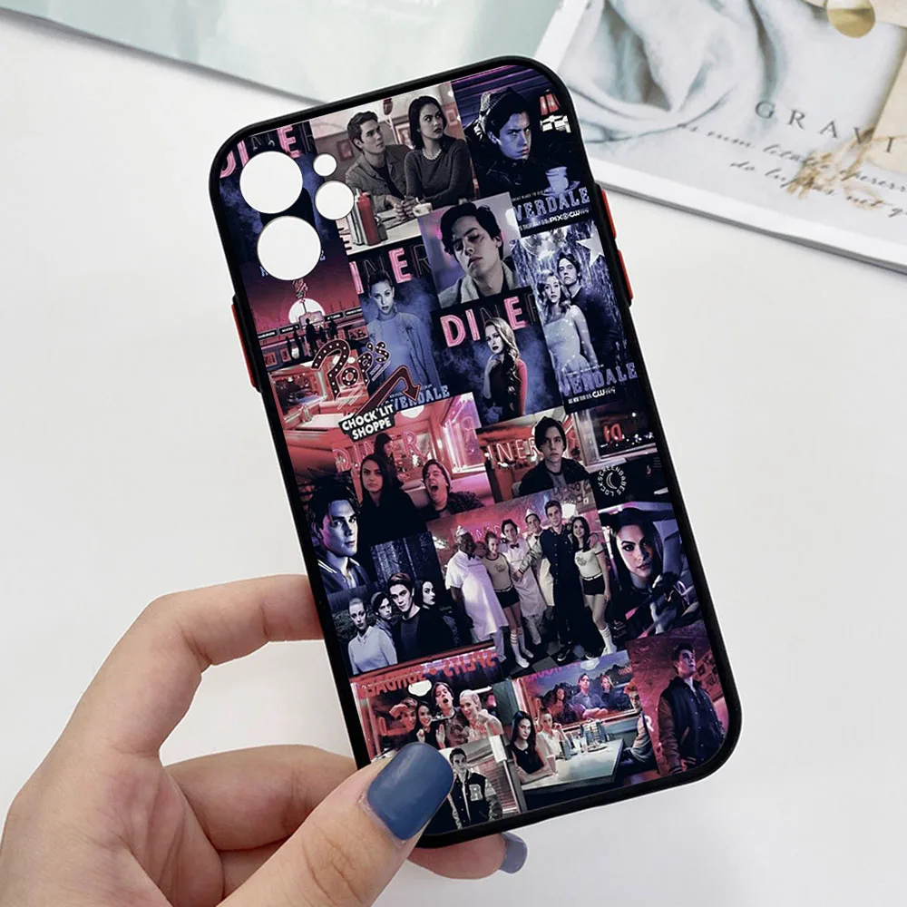 New Trend Riverdale Serpents Phone Case For iPhone 16 15 14 11 12 13 Pro Max Mini X XR XS 7 8 Plus SE 16P Translucent Back Cover