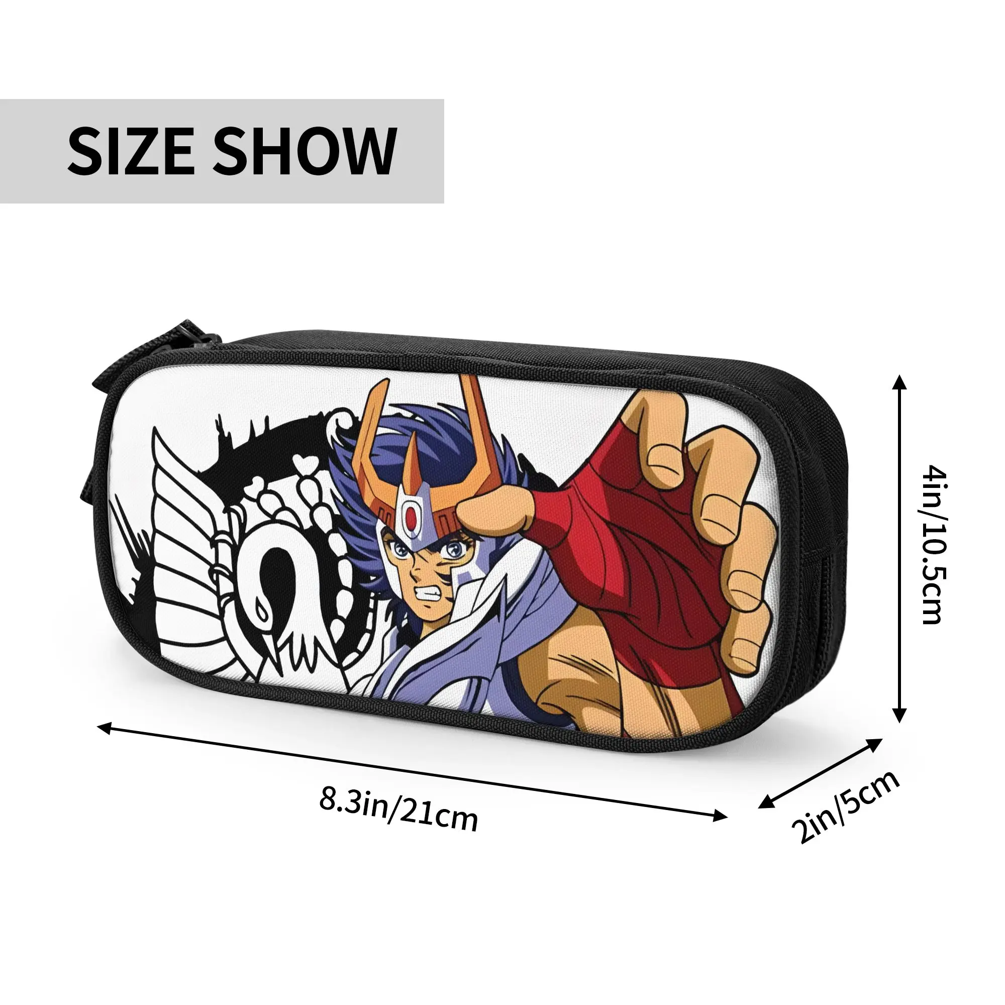 Large Capacity Bags for Child Cartoon Phoenix Ikki  School Pencil Bag for Boys Gilrs Kids