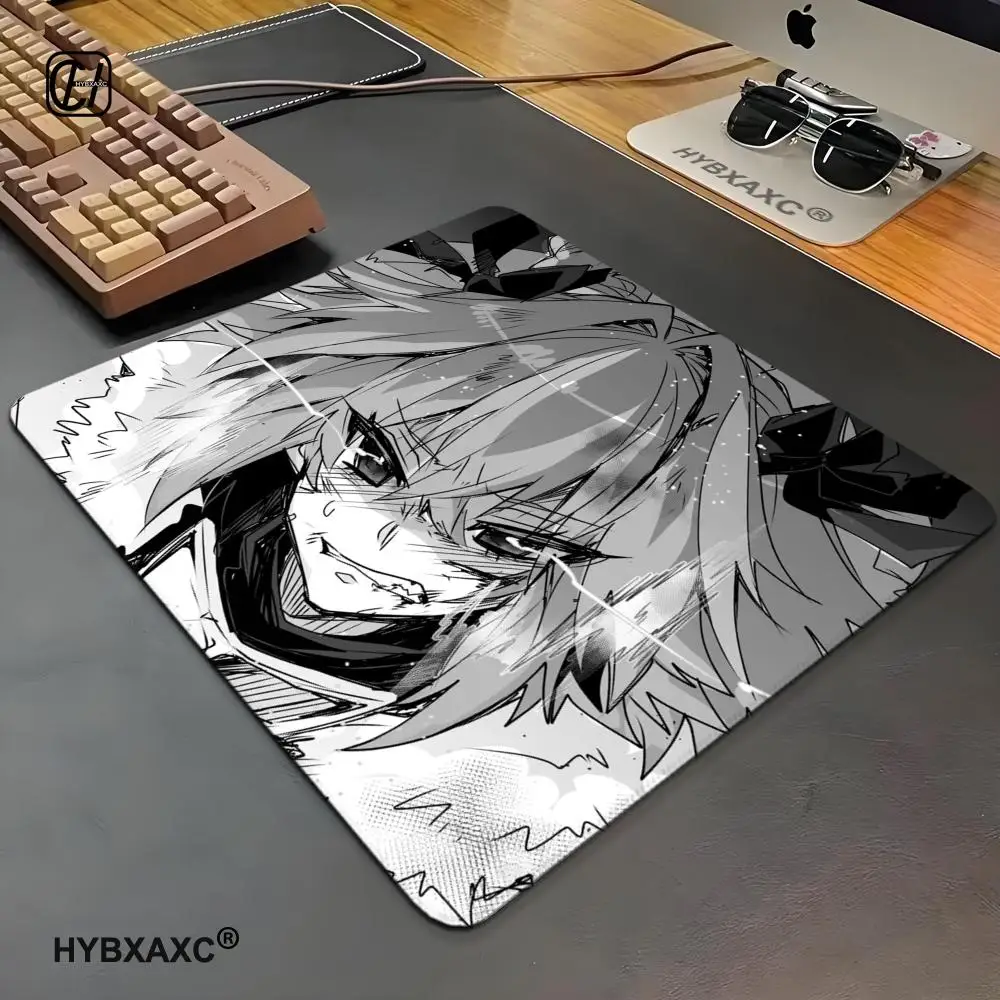 Astolfo Animated Game F-fate G-grand O-order Mousepad Small LockEdge For Gamers Computer Desk Pad Rectangular Anti-slip Rubber
