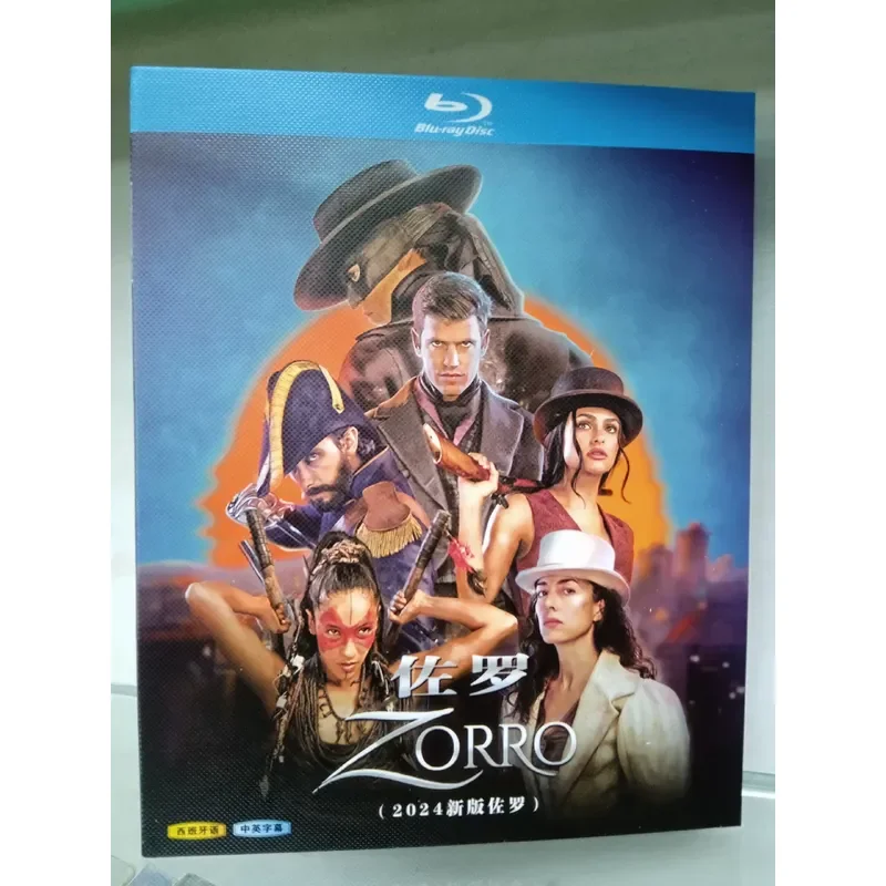 2024 New Version Zorro Blu-ray Disc Brand New Unopened Box Real Picture Shooting Chinese Text
