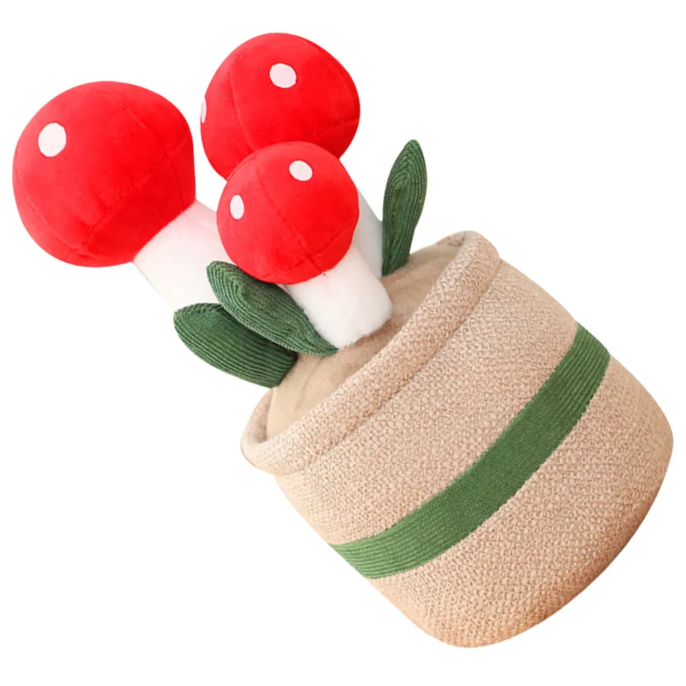 

Miniature Mushroom Decor Artificial Potted Plant Small Bonsai Ornament Home Decoration Tabletop Small Fake Mushroom Adornment