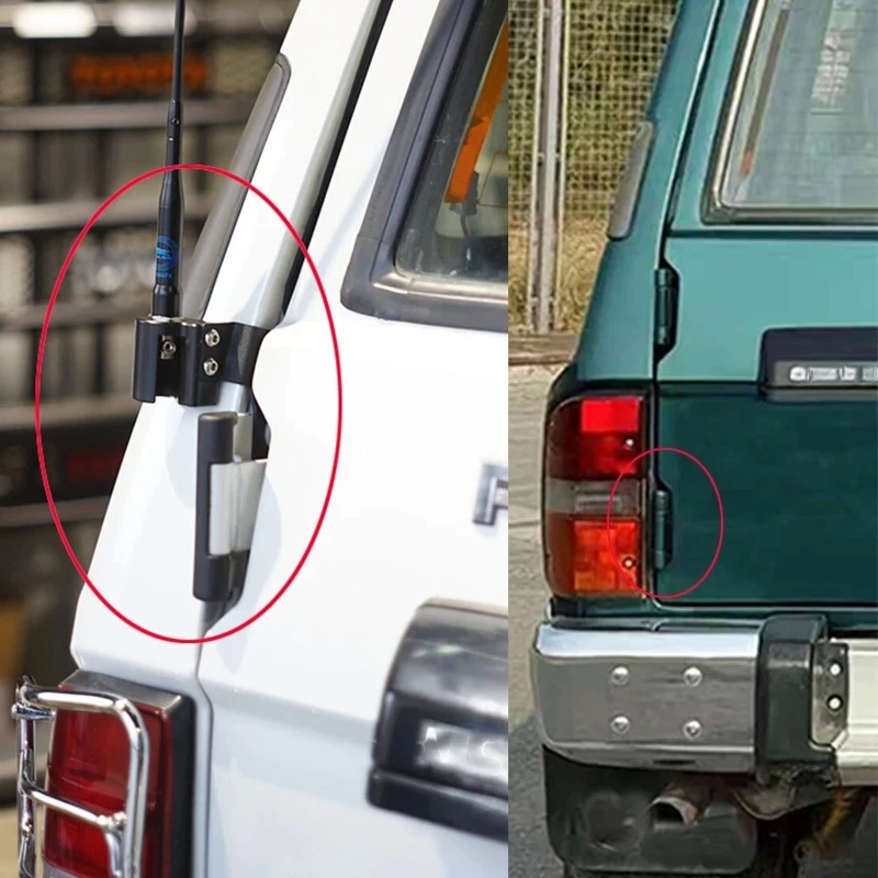 For Nissan Patrol Y60 Safari GQ Tailgate Antenna Bracket Antenna Mount Electrophoretic Coating Corrosion And Rust Resistant