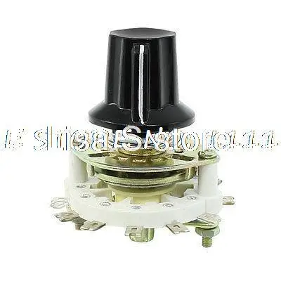 

Пластиковая ручка, 1-полюсный, 8-позиционный однодековый поворотный переключатель 1P8T KCZ-1*8