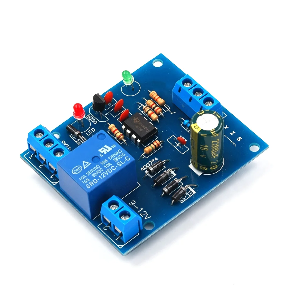 DIY Automatic Water Level Sensorings Controller Circuit Board For Tanks Pools Supporting 12V Power Input