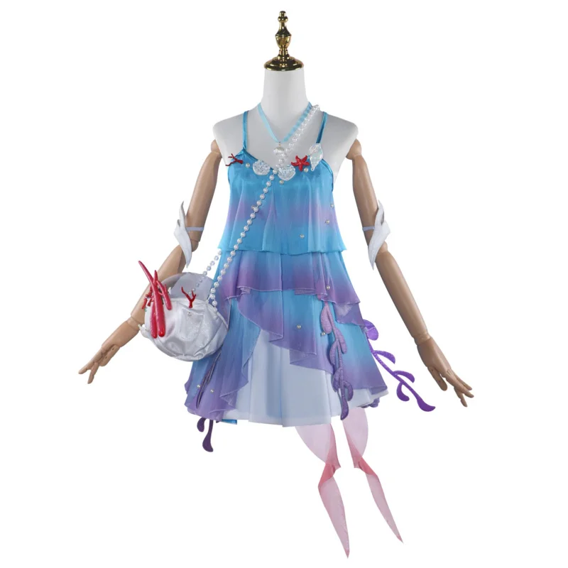 Ss13dolia cosplay jogo honra dos reis doria traje uniforme vestido saco chapelaria conjunto duo liya role play roupas femininas esqui