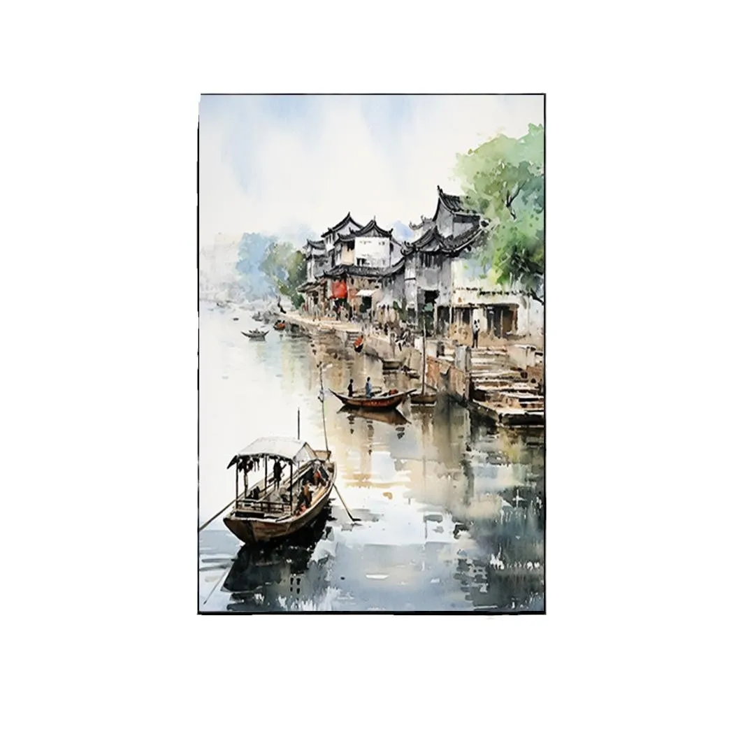 

5263061 Digital oil painting living room decorative painting sofa background wall hanging painting