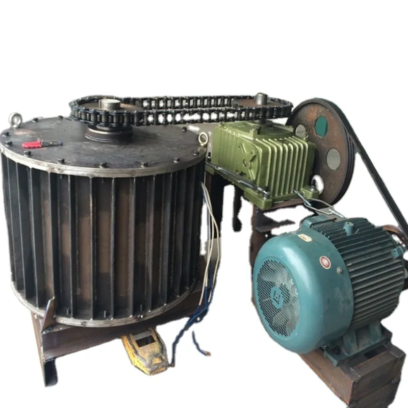 Low speed customized high-power 5MW permanent magnet generator for household residential farms